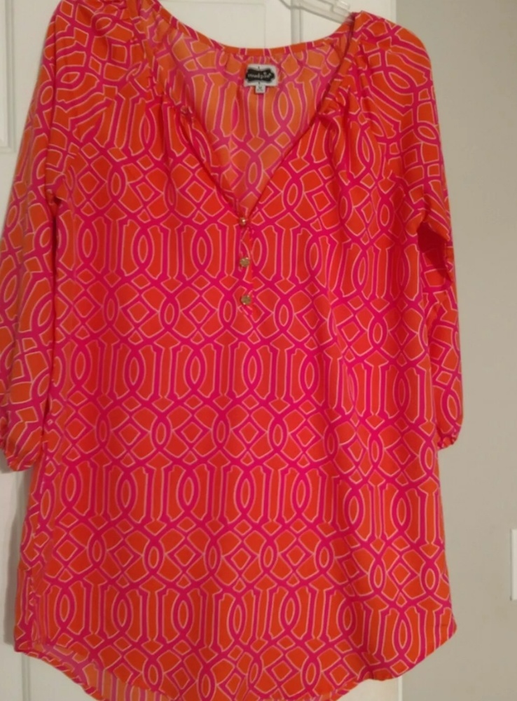 Mud pie Tunic Blouse